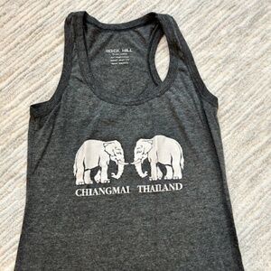 Chiang Mai Thailand gray tank top size small